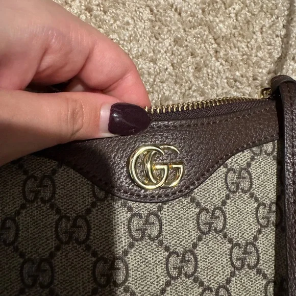 Designer Monogram Shoulder Bag - Picture 2 of 5
